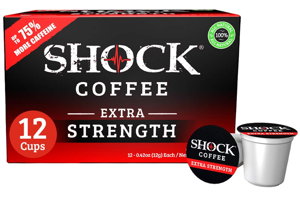 Shock Coffee Extra Strength Single Serve Cups