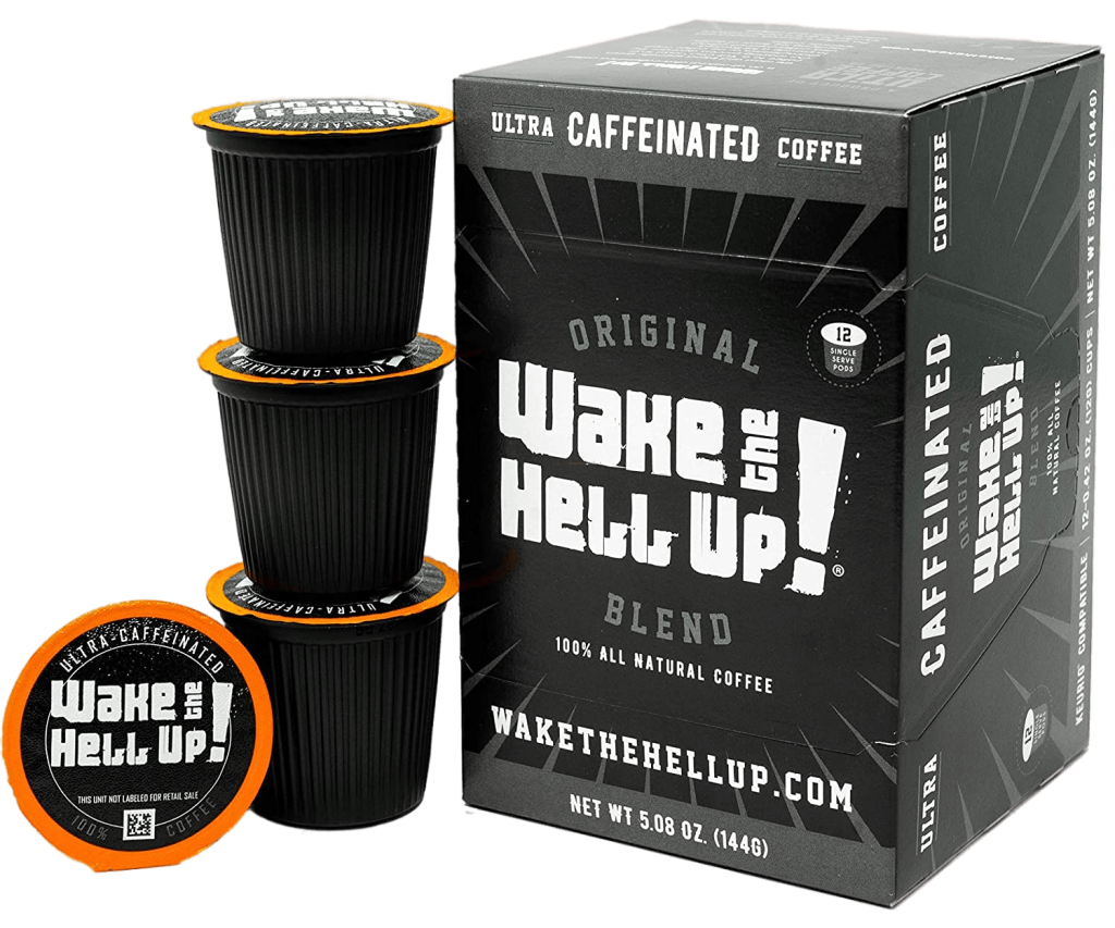 Wake The Hell Up! Ultra-Caffeinated Coffee For K-Cup