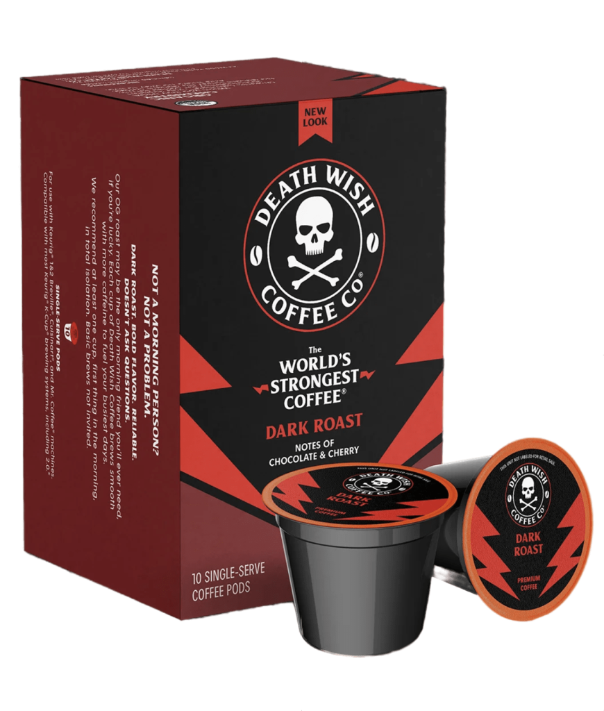 Death Wish Coffee K-Cups (Death Cups)
