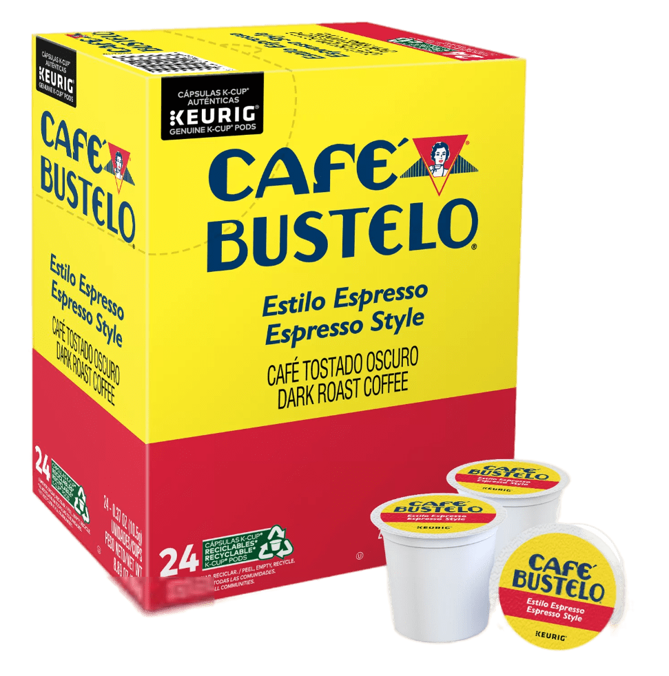 Café Bustelo Espresso Style Dark Roast K-Cup Pods
